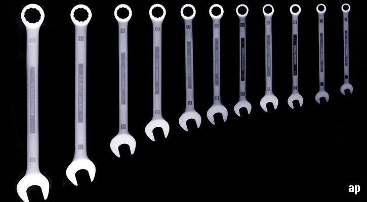 spanners of different sizes